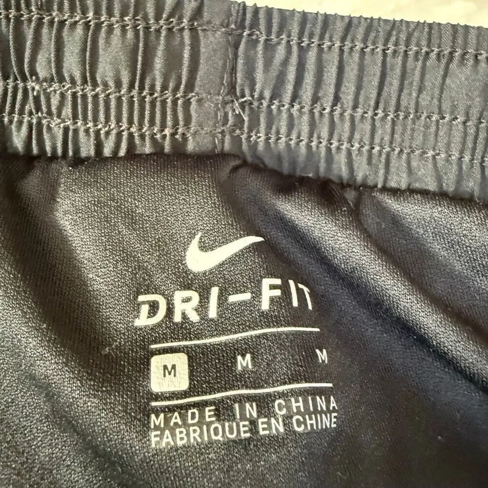 Nike Women's 10K Running Shorts Black Green RUN Lined  size M
